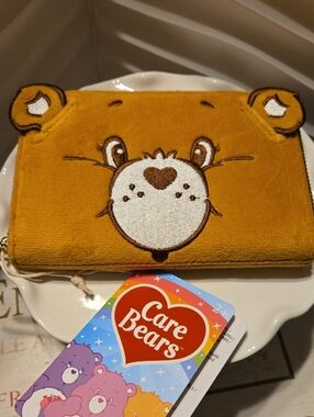 Loungefly Care Bears Tenderheart Plush Zipper Wallet - NWT